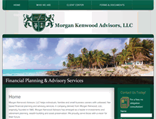 Tablet Screenshot of morgankenwood.com